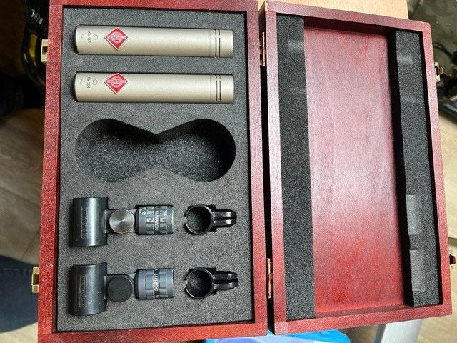 Neumann 184 set, Muziek en Instrumenten, Microfoons, Ophalen, Gebruikt, Studiomicrofoon