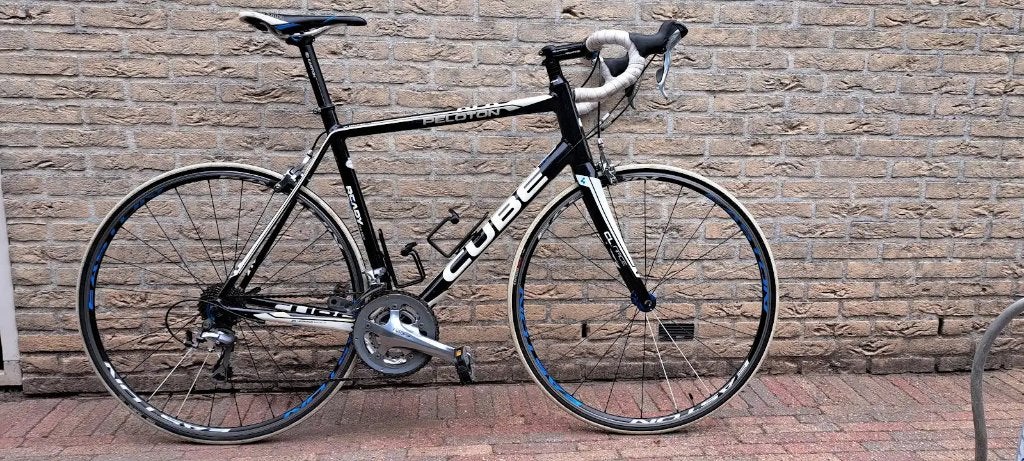 Giant Cube Peloton, Fietsen en Brommers, Fietsen | Racefietsen, Ophalen, 28 inch, Gebruikt, Velgrem