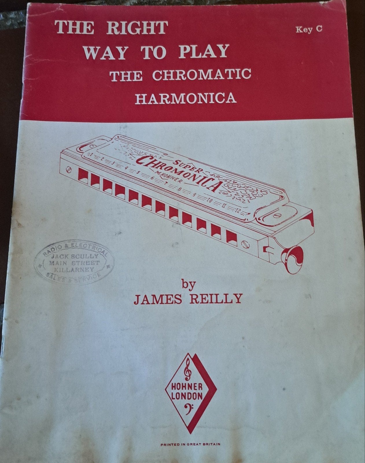 Hohner Chromatic Harmonica Theorieboek - Vintage, Ophalen, Gelezen, Instrument, Onbekend (Hohner)