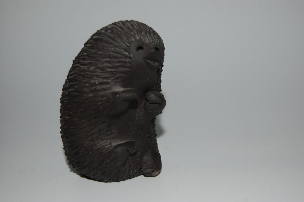 Ellen Karlsen HAK Denemarken: keramische egel 1960, Ophalen of Verzenden, Zo goed als nieuw, Wild dier, Beeldje of Figuurtje