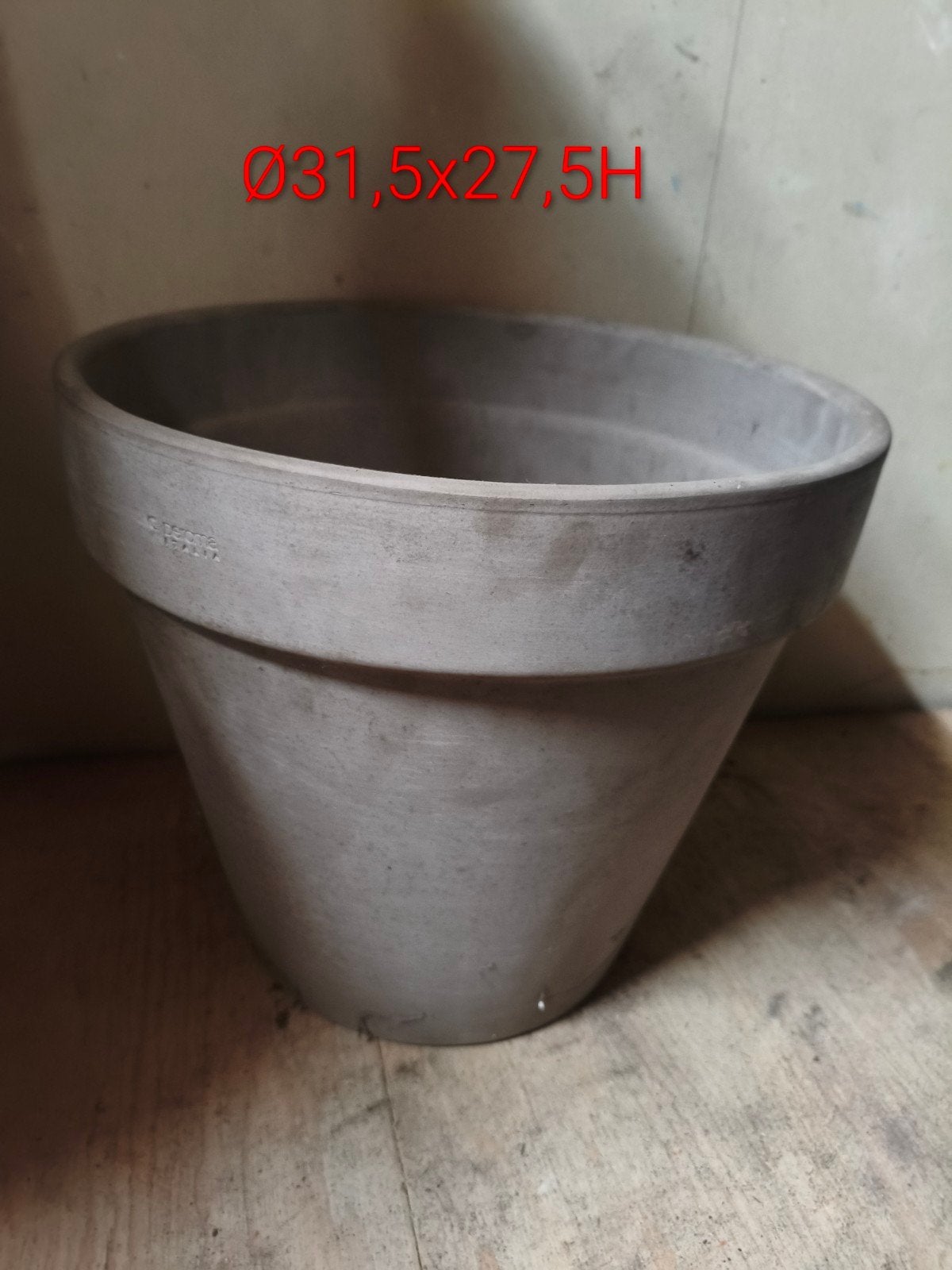 Terracota pot- Ø31,5x27,5H, Ophalen