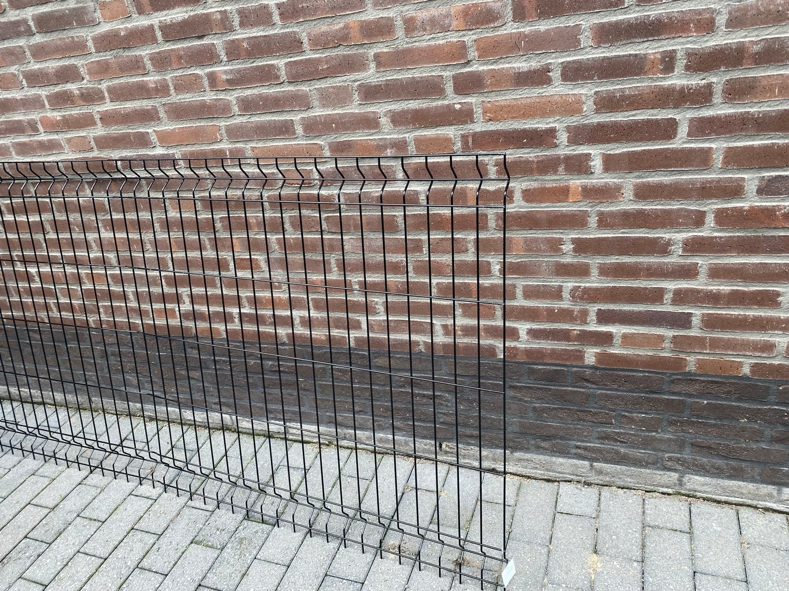 Draadpaneel 103x220 zwart Bel Garden, Ophalen of Verzenden, Nieuw, IJzer, Dubbelstaafmat hekwerk