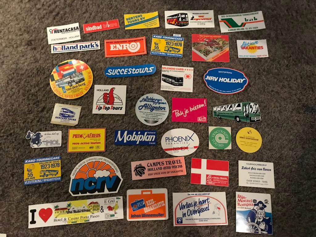 Stickers mbtvakntie, Ophalen of Verzenden, Zo goed als nieuw