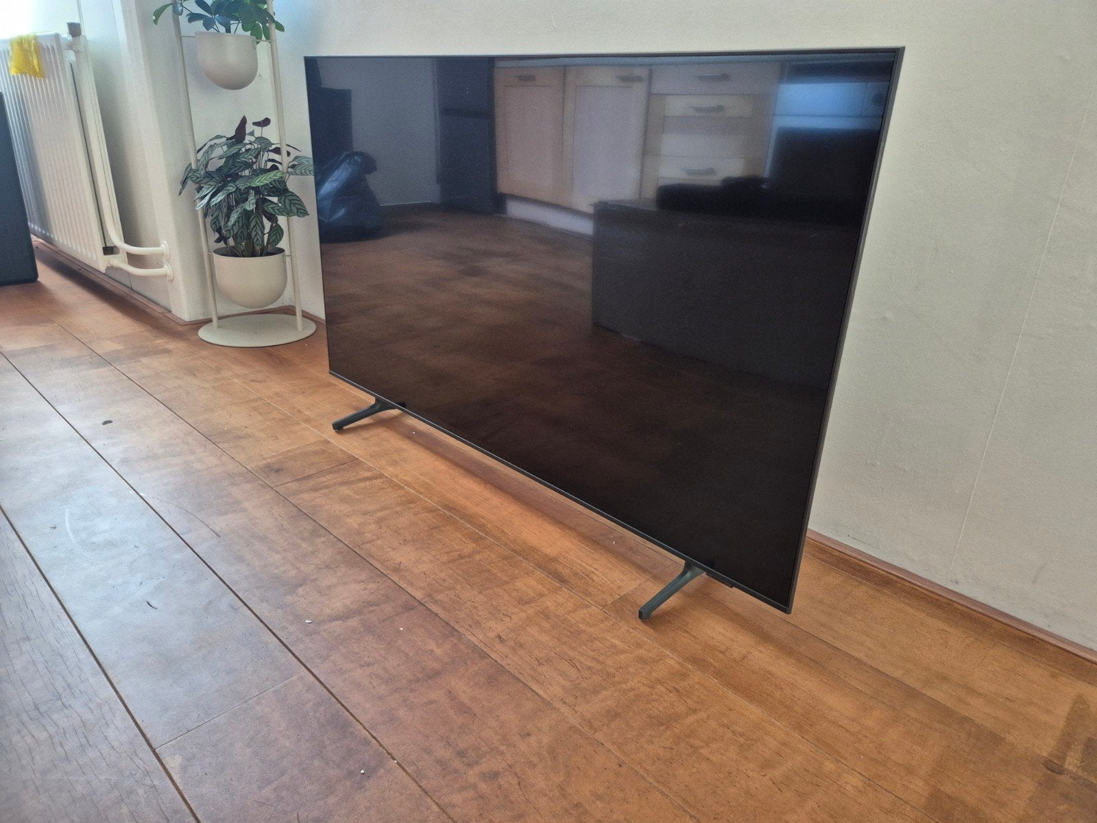 Samsung QLED 55Q64A 55 inch Smart TV - Zo goed als nieuw, Ophalen, QLED, 50 Hz, Zo goed als nieuw