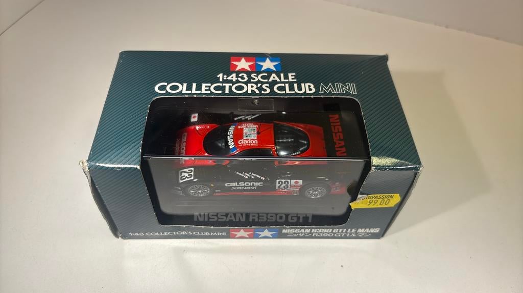 Nissan r390 gt1 le mans tamiya 1.43, Hobby en Vrije tijd, Modelauto's | 1:43, Overige merken, Auto, Ophalen of Verzenden, A