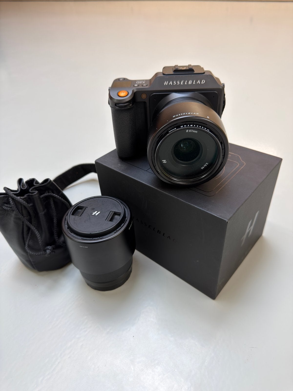Hasselblad X2D 100C met 45mm en 90mm lenzen, Audio, Tv en Foto, Fotocamera's Digitaal, Gebruikt, Hasselblad, Beeldstabilisatie