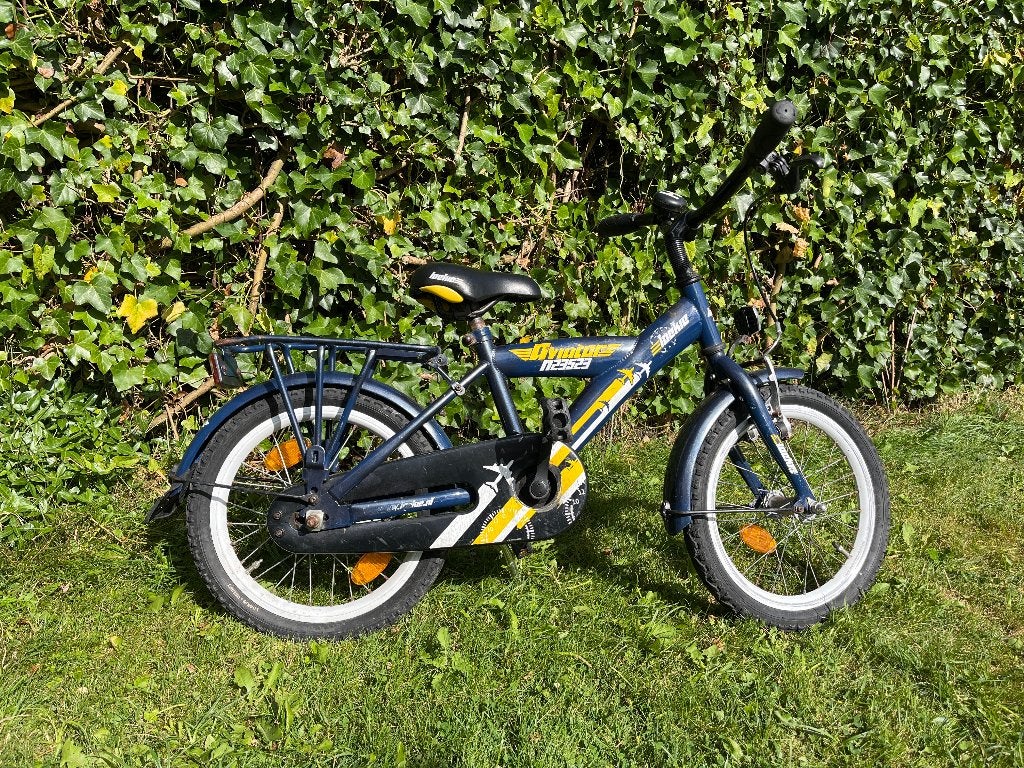 Jongens fiets Loekie 16 inch, Fietsen en Brommers, Fietsen | Jongens, Ophalen, Gebruikt, Loekie, Handrem