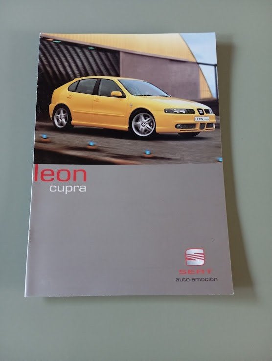 Seat Leon Cupra 4 [ 3 / 2001 ] 8 pag., Ophalen of Verzenden, Zo goed als nieuw, Overige merken