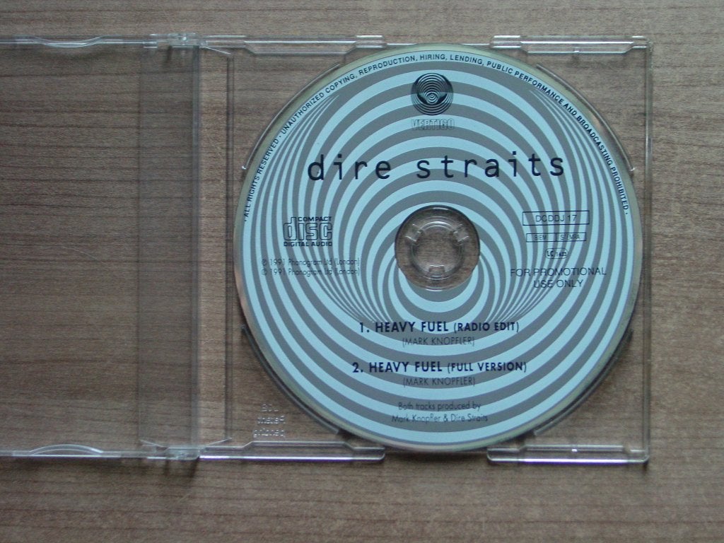 Dire Straits ‎– Heavy Fuel (promo), Ophalen of Verzenden, Zo goed als nieuw, Pop