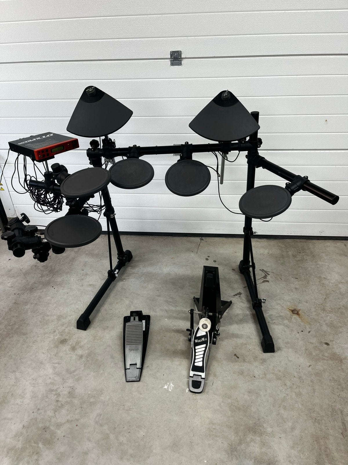 Yamaha DTXpress Elektronisch Drumstel met Pedalen, Muziek en Instrumenten, Ophalen, Gebruikt, Yamaha, Elektronisch