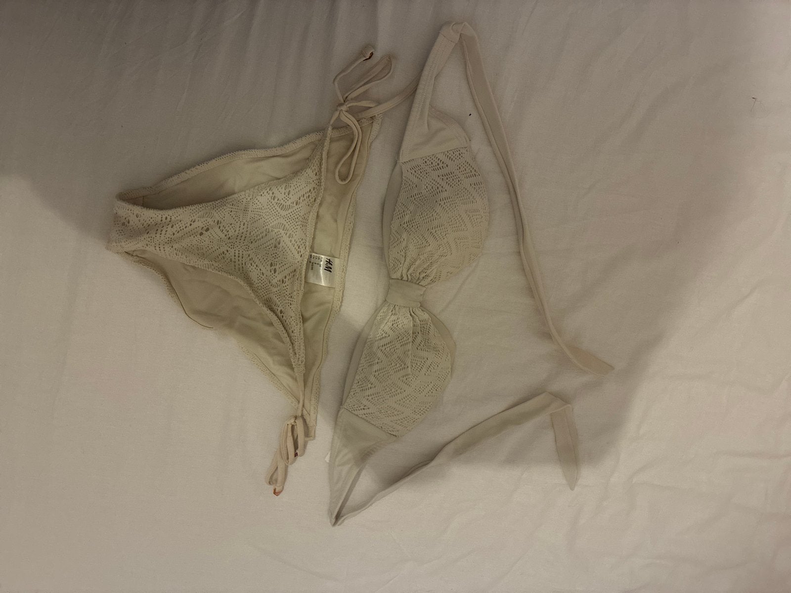 Gebruikte H&M bikini, broekje maat 38, top maat 36, Ophalen of Verzenden, Gedragen, Bikini