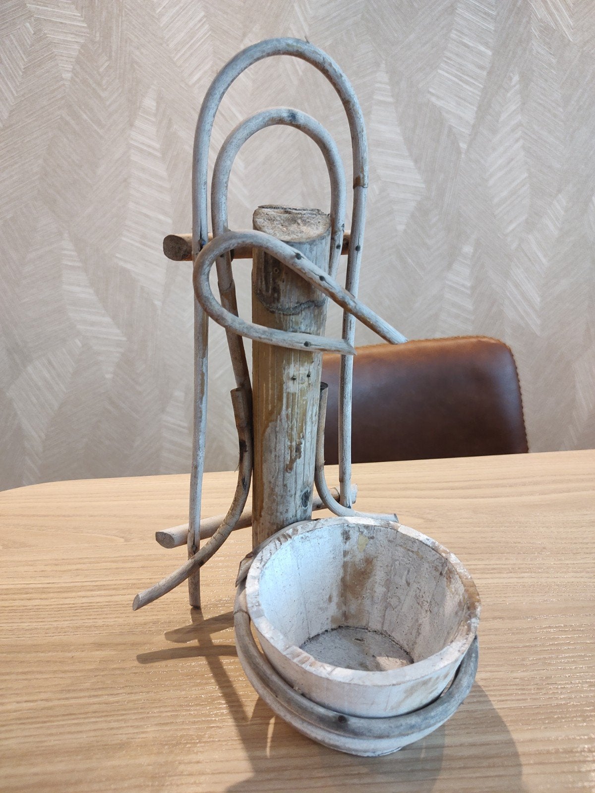 Voederbakje, plantenbakje, Gebruikt, Minder dan 30 cm, Rond, Ophalen of Verzenden