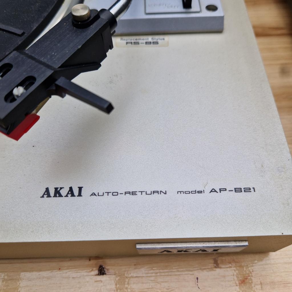 Akai AP-B21 Platenspeler - Voor onderdelen, Audio, Tv en Foto, Platenspelers, Automatisch, Ophalen of Verzenden, Platenspeler