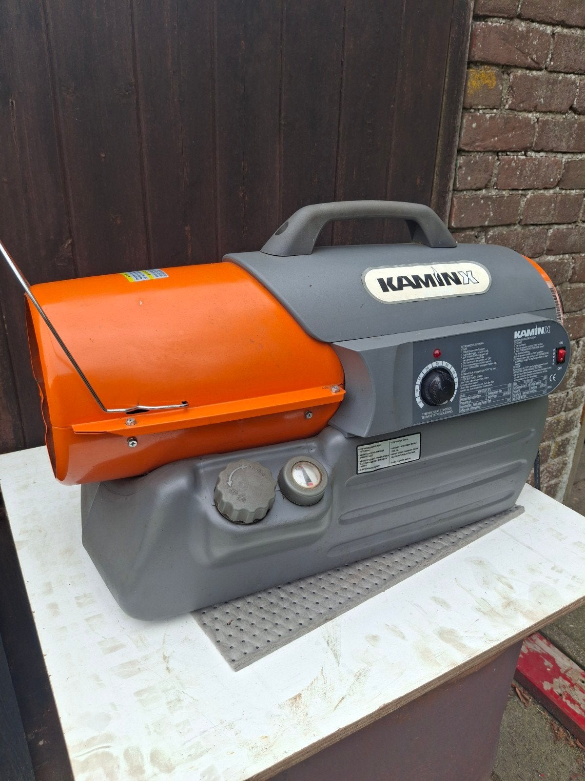 KaminX KFA-70TDGP Diesel/Petroleum Heater, Ophalen, Zo goed als nieuw, Thermostaat