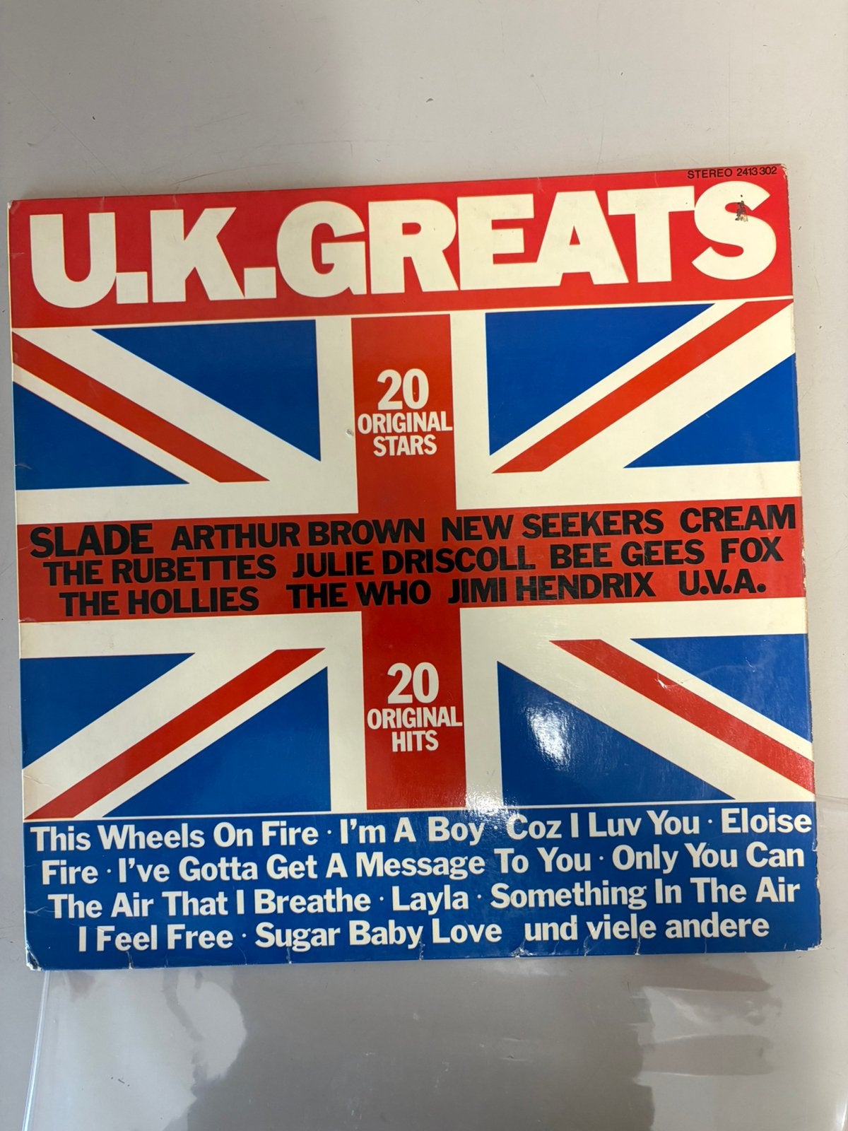 U.K. GREATS, Ophalen of Verzenden, Zo goed als nieuw, 12 inch