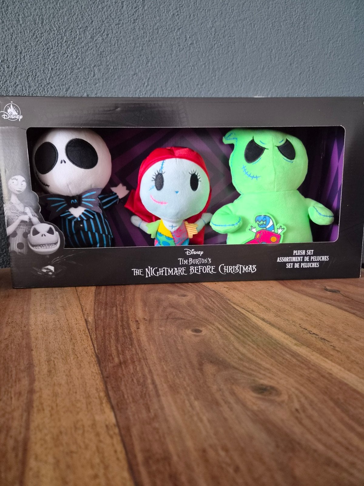 Disney The Nightmare Before Christmas Pluche Set, Verzamelen, Ophalen of Verzenden, Overige figuren, Nieuw, Knuffel