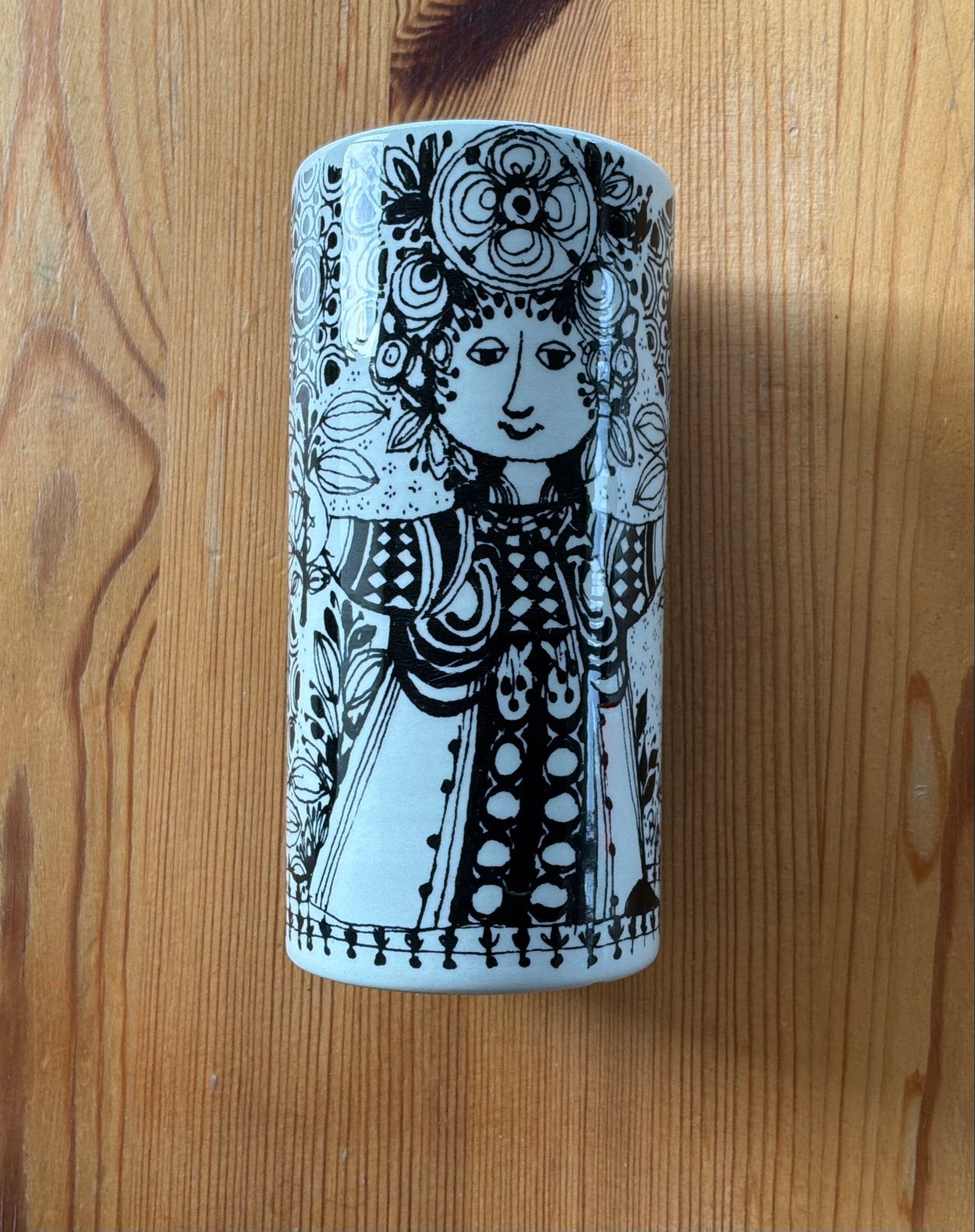 Nymolle Denmark Bjorn Wiinblad Flora Vaasje Ø5,5cm, Ophalen of Verzenden