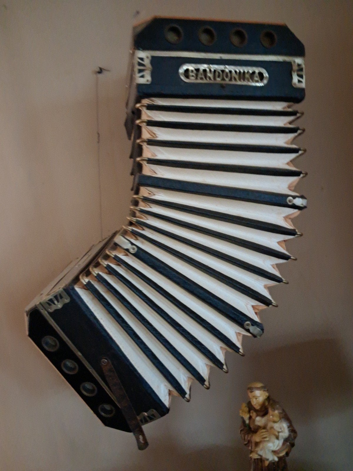Vintage Bandonika Bandoneon, Gebruikt, Overige formaten, Knopaccordeon, Ophalen