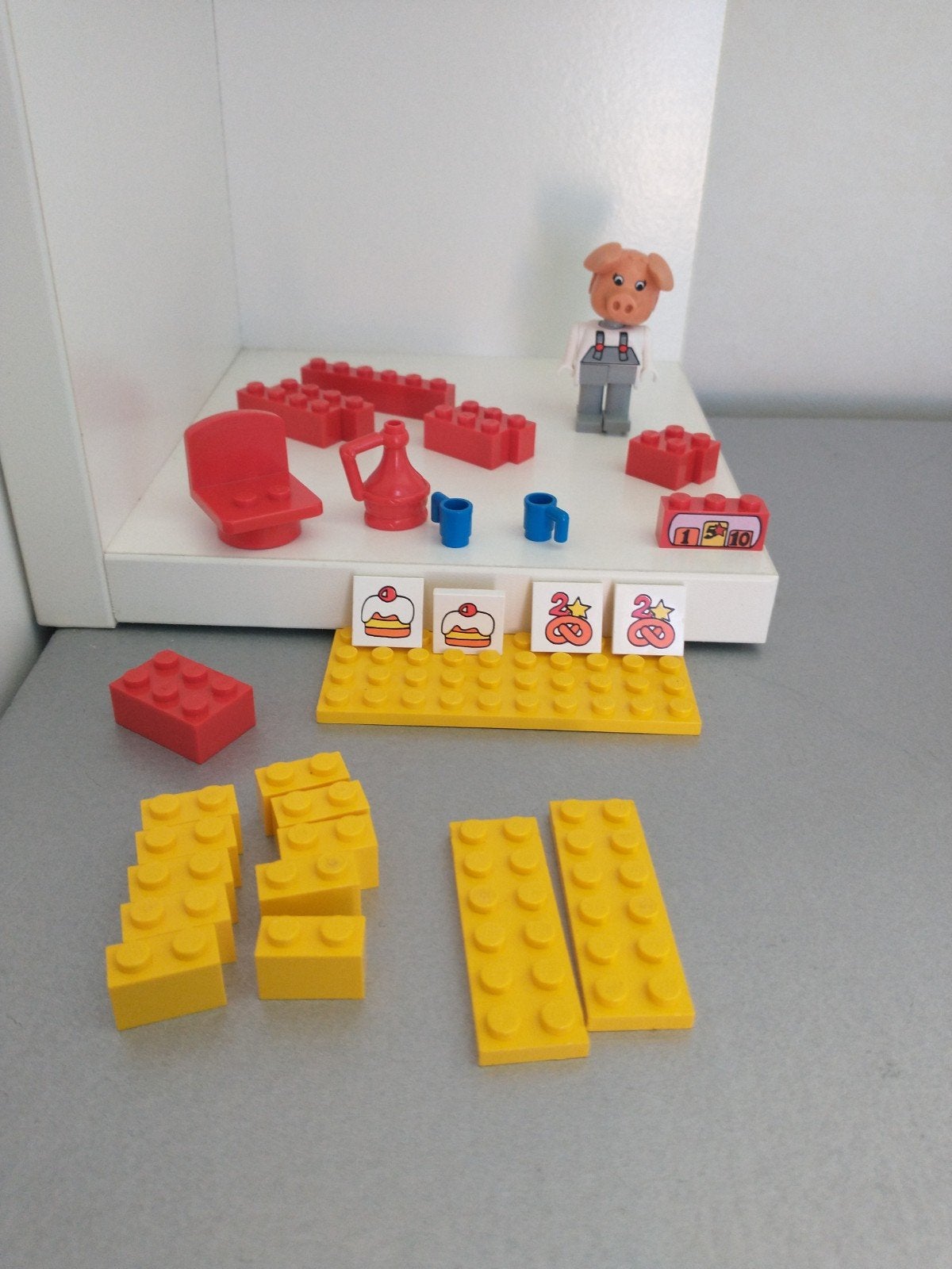 Lego Fabuland 3796 small bakery, Gebruikt, Overige thema's, Lego, Compleet