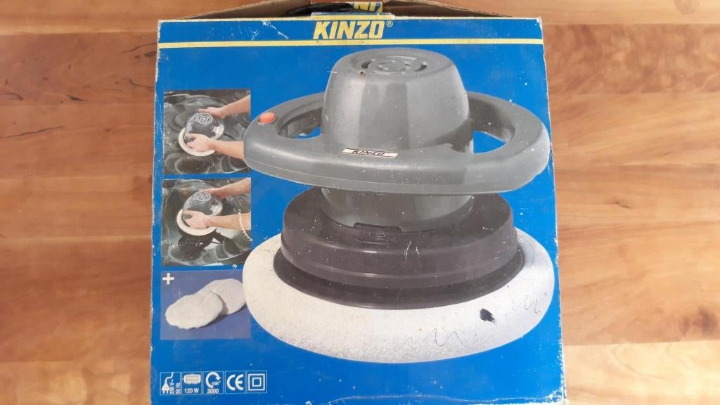 Kinzo poetsmachine voor bv houten vloer, Ophalen of Verzenden, Gebruikt, Overige typen