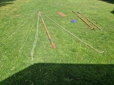16m2 mast, gaffel en giek, Ophalen, Gebruikt, Tuigage en Masten, Zeilboot
