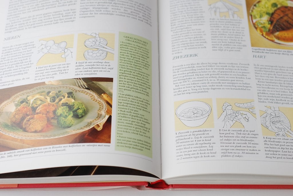 Koken en genieten - Hardcover kookboek jaren 90, Verzenden, Zo goed als nieuw, Nederland en België