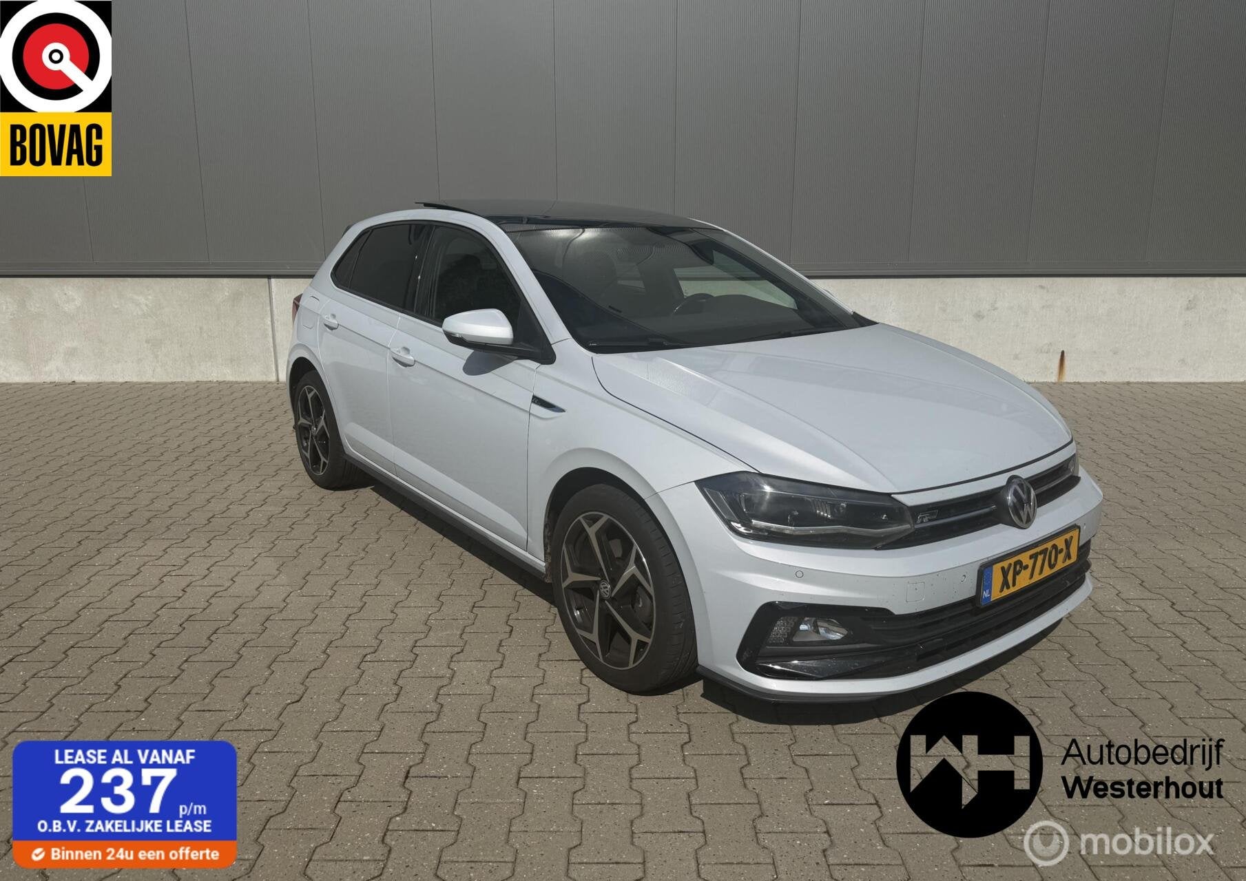 Volkswagen Polo 1.6 TDI Highline|PANO|CARPLAY|AUTOMAAT|R LIN, Auto's, Volkswagen, 1203 kg, Gebruikt, Euro 6, Wit