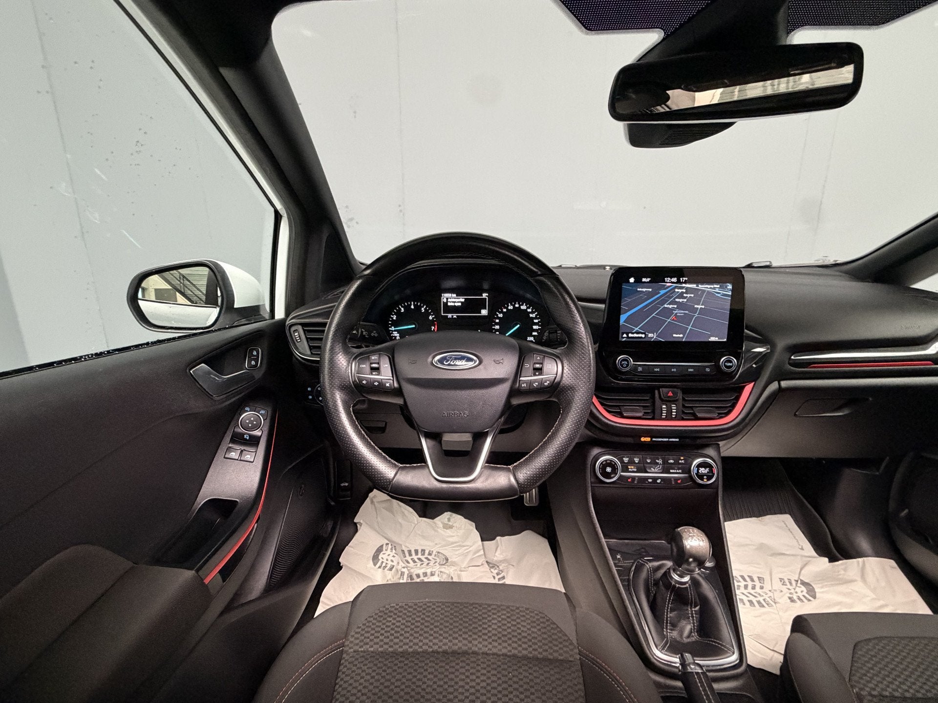 Ford Fiesta 1.0 EB ST-Line GARANTIE|Riem VV|140pk|Pano|LED|, Auto's, Voorwielaandrijving, Dealer onderhouden, Met garantie (alle)