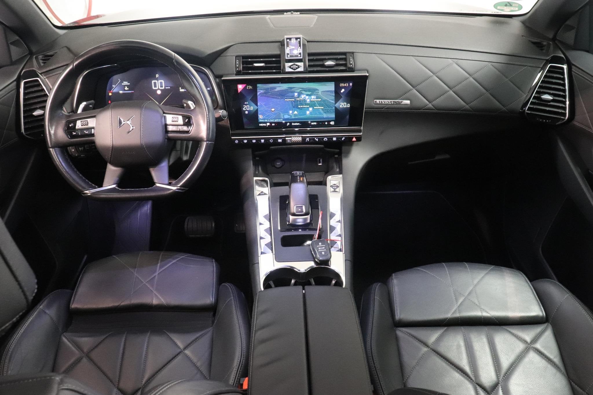 DS 7 Crossback 1.6 PureTech Business | elektrische stoelen |, Auto's, Stof, 4 cilinders, Blauw, Origineel Nederlands