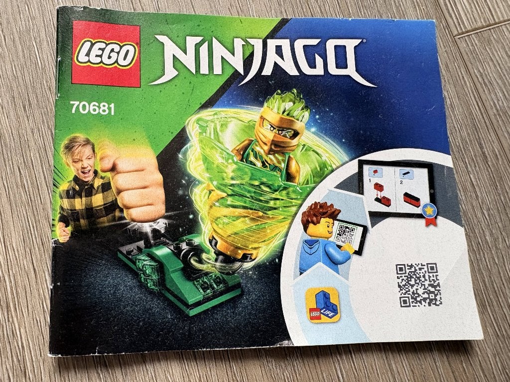 LEGO Ninjago 70681 Spinjitzu Slam - Lloyd, Lego, Inclusief instructies, Ophalen of Verzenden, Zo goed als nieuw