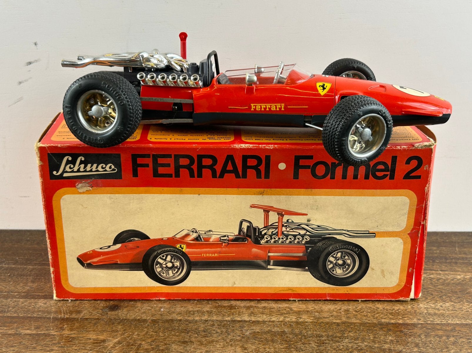 Schuco 1073 Ferarri Formel 2, Ophalen of Verzenden