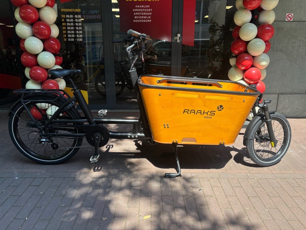Fietshokje Raaks: Raaks Modo elektrische bakfiets NIEUW!!!
