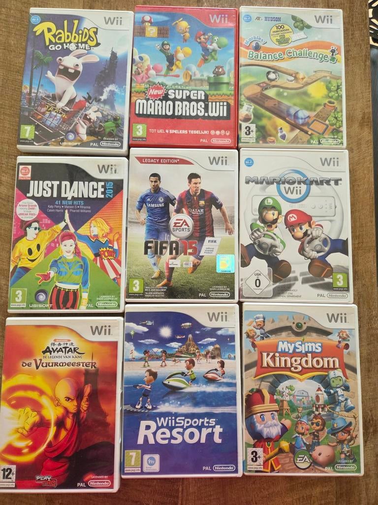 Wii Games: Mario Kart, Just Dance, FIFA 15, en meer!, Spelcomputers en Games, Games | Nintendo Wii, Ophalen of Verzenden