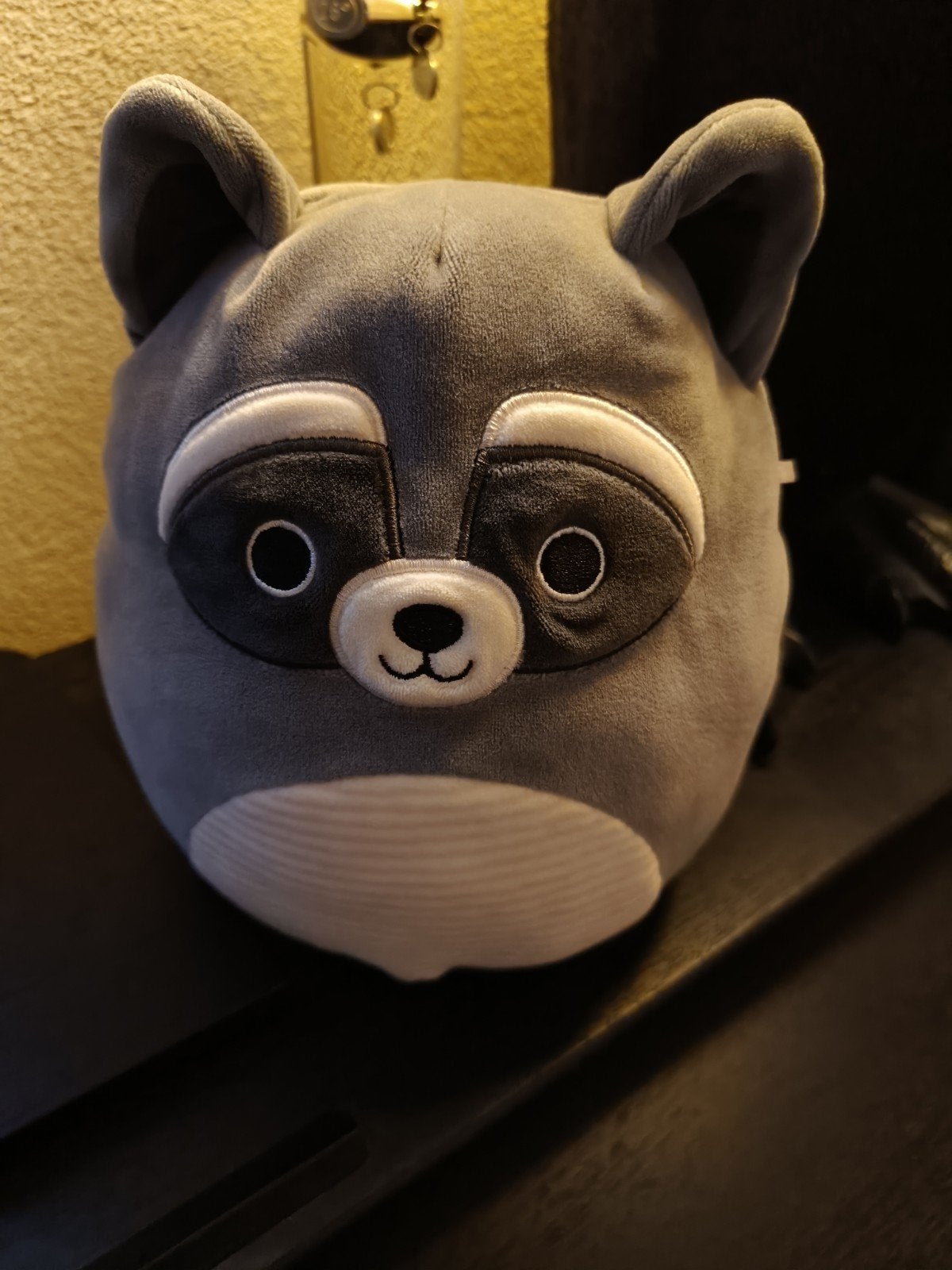 Squishmallow wasbeer, Ophalen of Verzenden, Dier