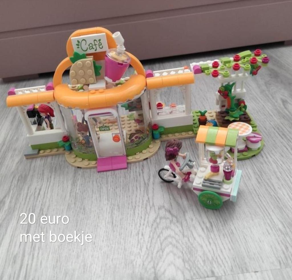 Lego Friends Café compleet met boekje, Overige thema's, Lego, Ophalen of Verzenden, Zo goed als nieuw