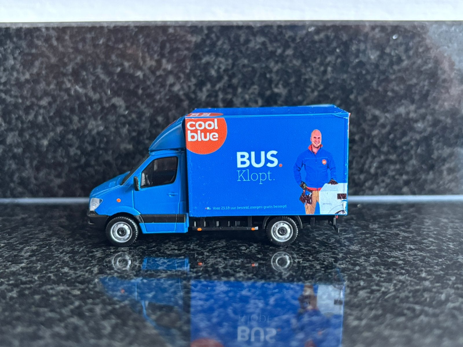 Decals transfer logo set Coolblue bezorgservice 1:87 H0, Hobby en Vrije tijd, Modelauto's | 1:87, Verzenden, Nieuw