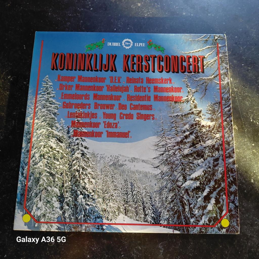 Koninklijk Kerstconcert - Dubbel LP, Cd's en Dvd's, Ophalen of Verzenden, Gebruikt, Kerst