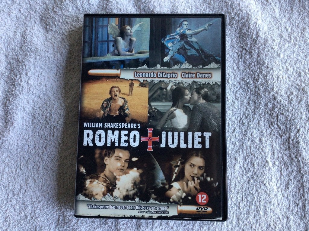 DVD William Shakespeare's Romeo + Juliet (Baz Luhrmann), Frans, Ophalen of Verzenden, Zo goed als nieuw, Nederlands