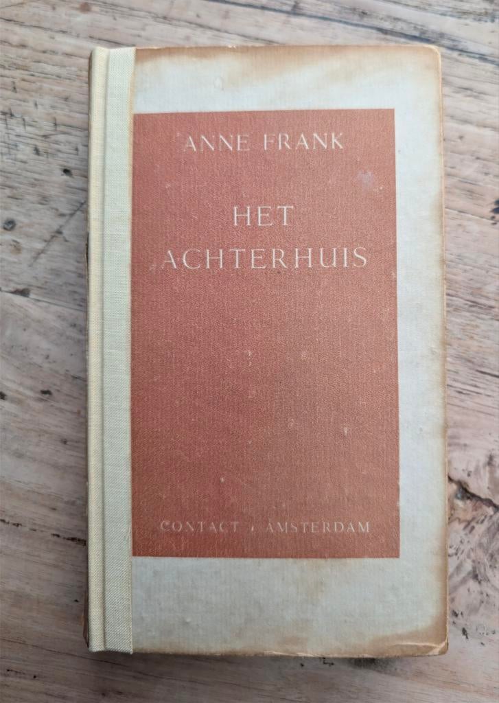 1e druk - Het Achterhuis - Dagboek van Anne Frank (1947), Boeken, Anne Frank, Ophalen, 20e eeuw of later, Gelezen