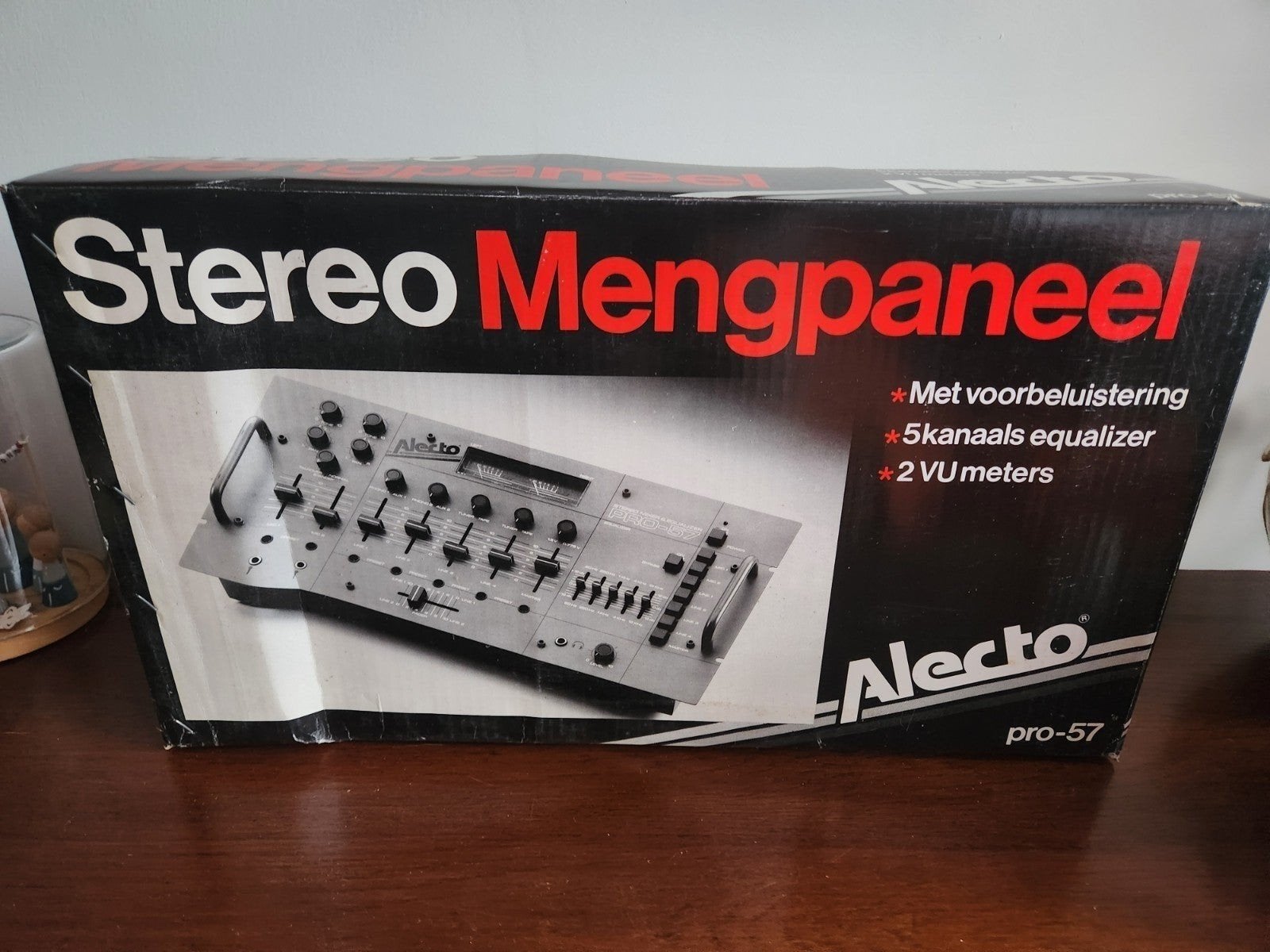 UNIEK: Vintage Alecto Pro-57 Mengpaneel – GLOEDNIEUW IN DOOS, Ophalen of Verzenden, Nieuw