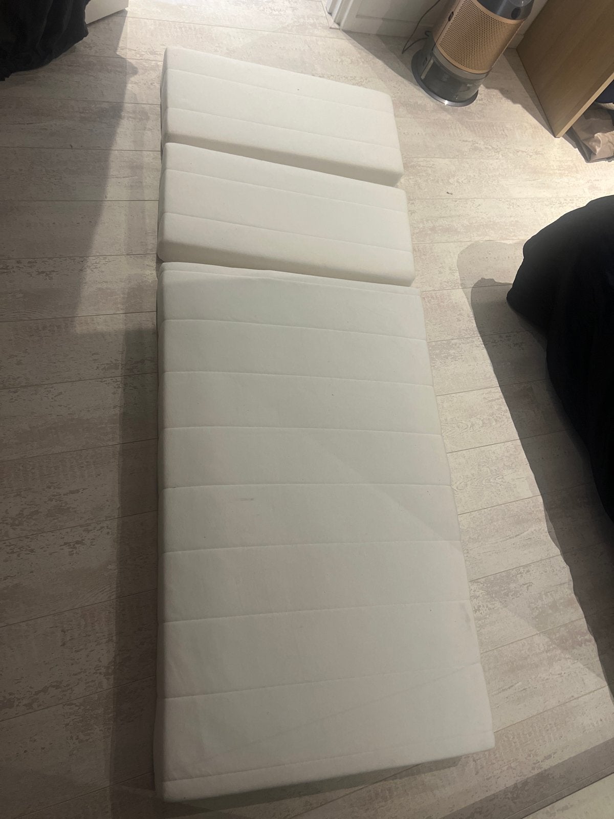 IKEA VIMSIG Foammatras meegroeibed 80x200 cm, Gebruikt, Eenpersoons, Ophalen of Verzenden, 80 cm