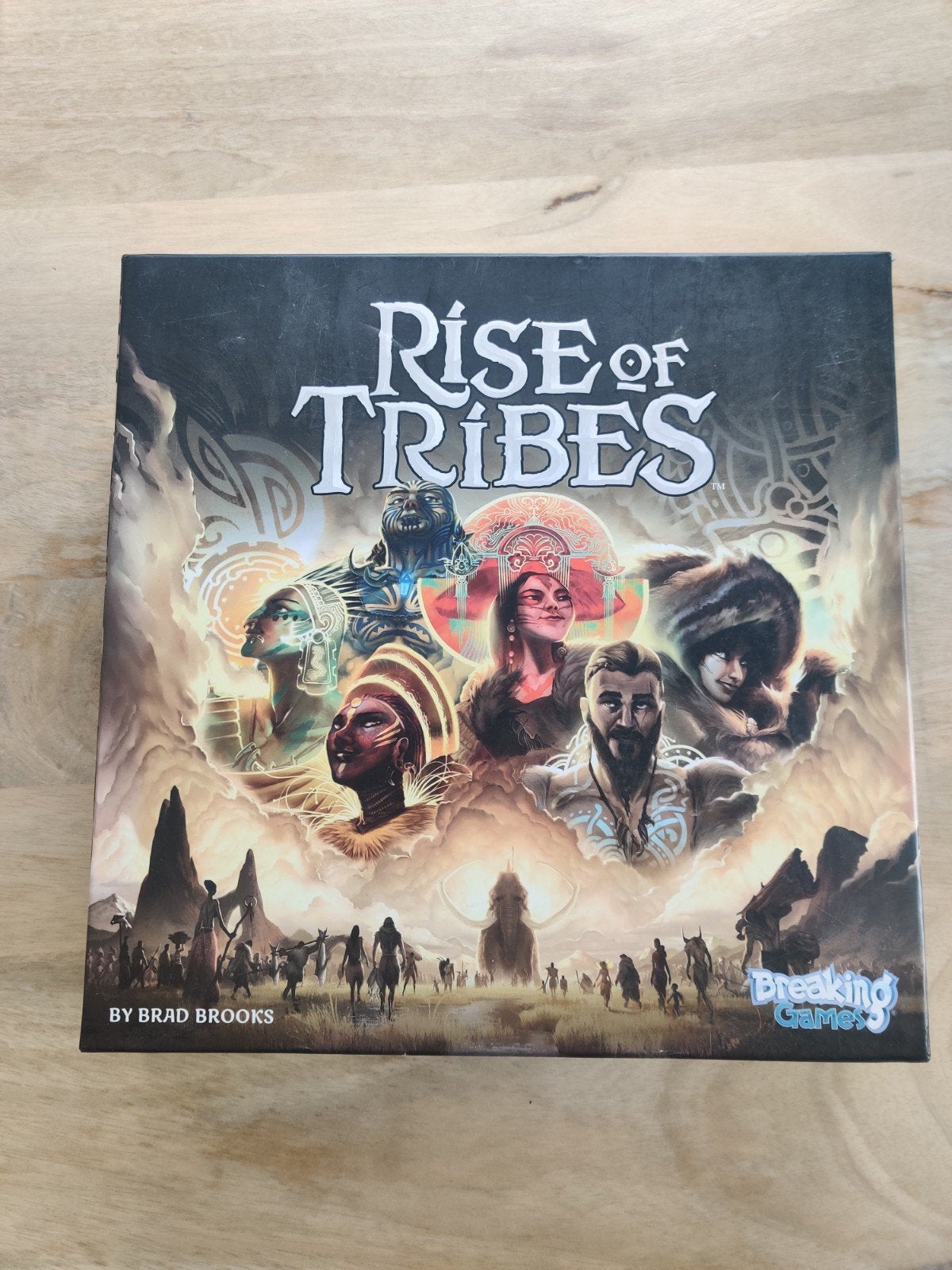 Rise of Tribes kickstarter, Een of twee spelers, Ophalen of Verzenden, Zo goed als nieuw, Breaking Games