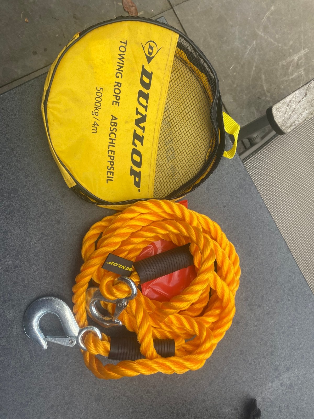 Dunlop sleeptouw, Ophalen, Zo goed als nieuw