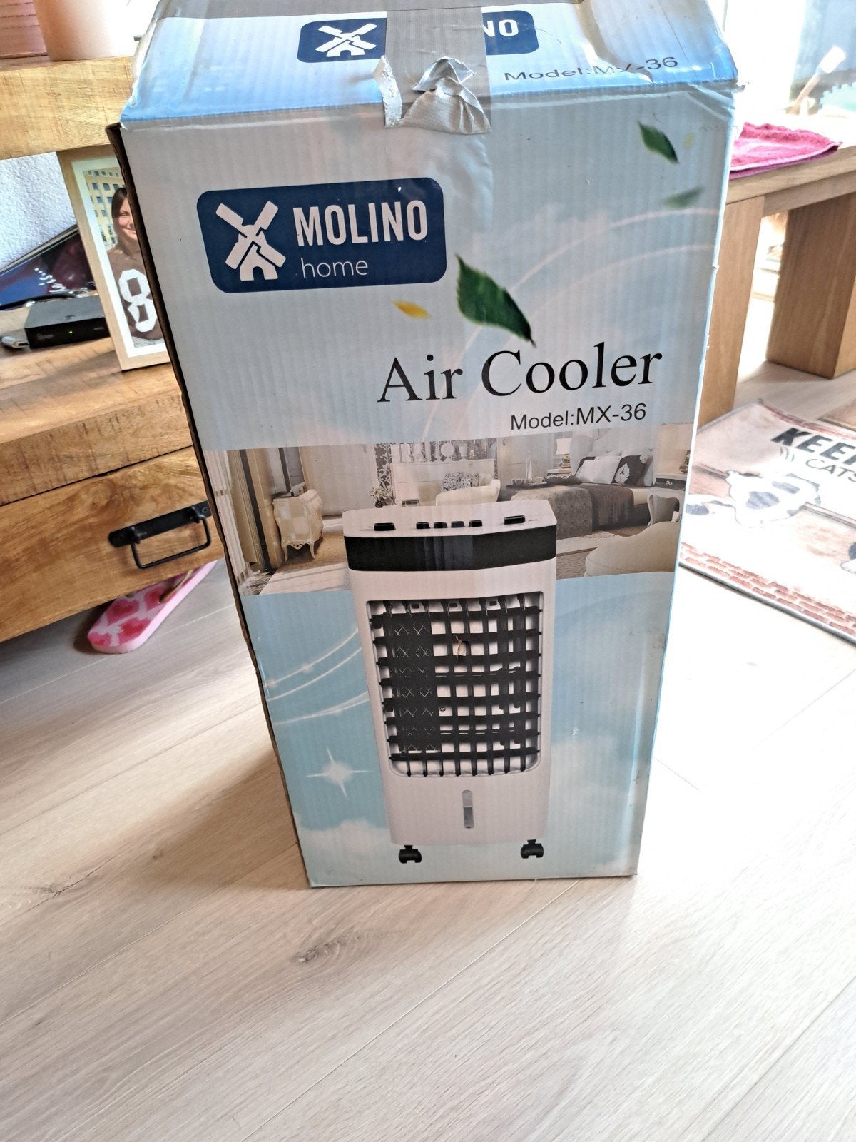 mobiele airco, Witgoed en Apparatuur, Airco's, Ophalen, Minder dan 60 m³, 3 snelheden of meer, Zo goed als nieuw