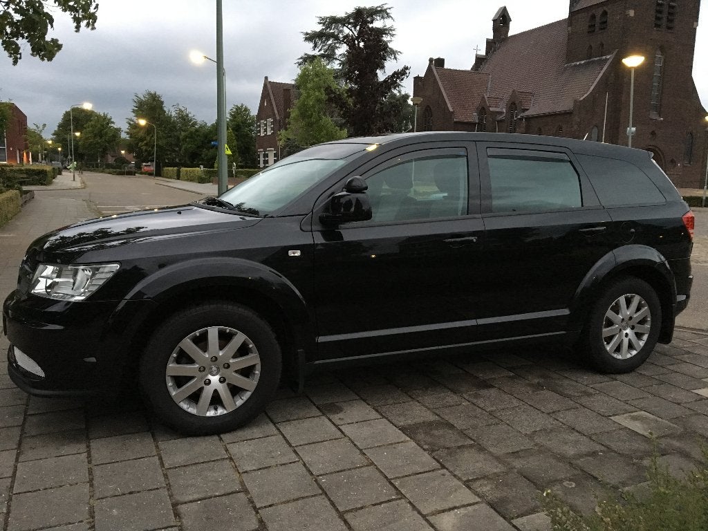 Dodge Journey 2.0 CRD 7P 2008 Zwart, Auto's, Voorwielaandrijving, 4 cilinders, 1360 kg, Zwart