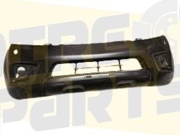 Nissan Navara (1/16-) voorbumper (bij ml) (bij koplampsproei, -, -, Nieuw, Bumper