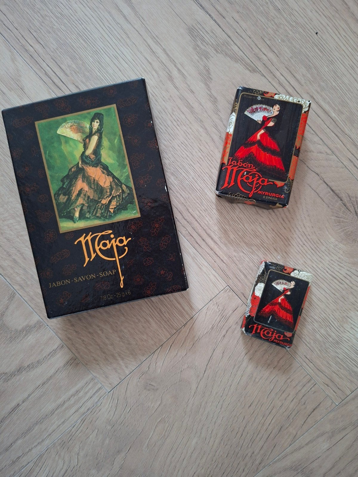 Myrurgia Maja Spaanse zeepjes vintage nieuw, Ophalen of Verzenden, Nieuw, Overige typen