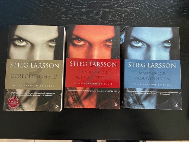 Stieg Larsson - de millennium trilogie, Boeken, Ophalen of Verzenden, Zo goed als nieuw