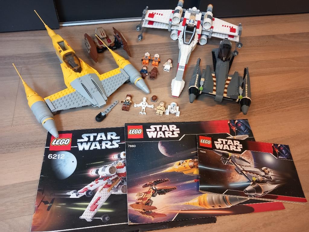 Lego Star Wars 6212 7660 7656, Gebruikt, Star Wars, Lego, Ophalen of Verzenden