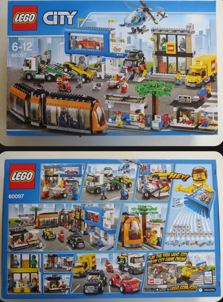 Lego 60097 Tram nieuw in een ongeopend doos, City, Lego, Nieuw, Ophalen of Verzenden